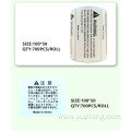 Coated paper thermal labels barcode label paper